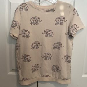 Elephant print shirt